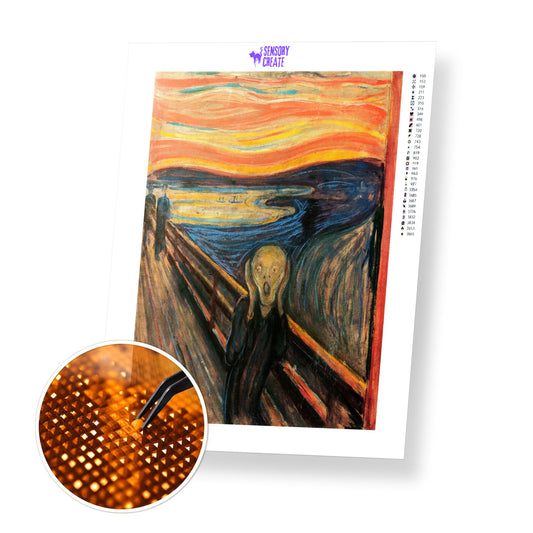 The Scream - Diamond Painting Kit