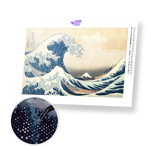 The Underwave off Kanagawa - Diamond Painting Kit