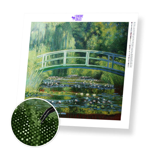 The Water Lily Pond - Diamond Painting Kit